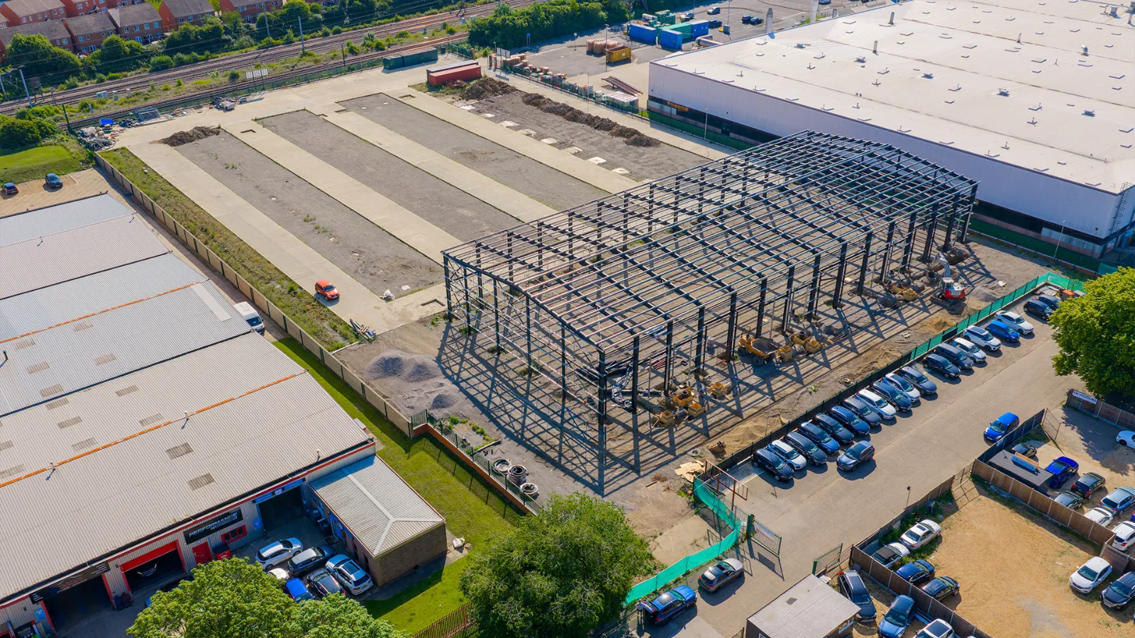 Construction progress