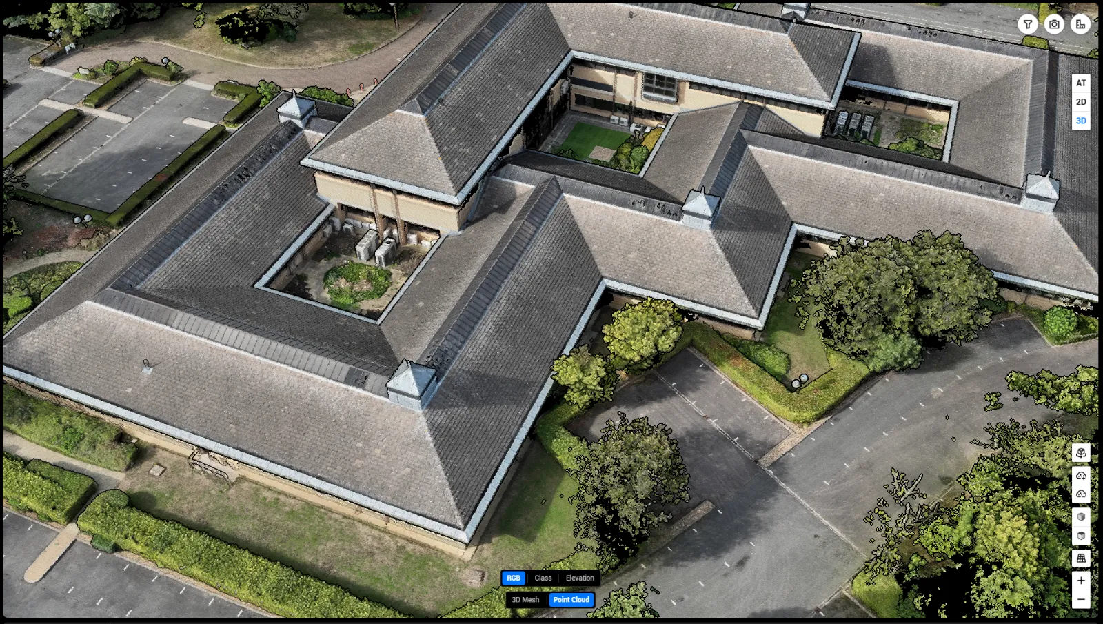 3D point clouds preview