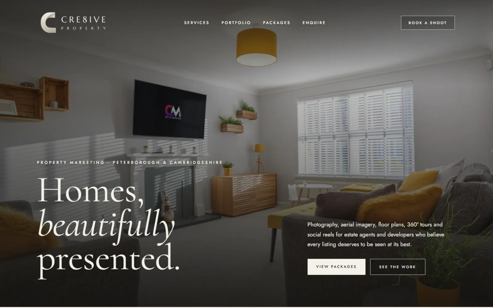 Cre8ive Property website