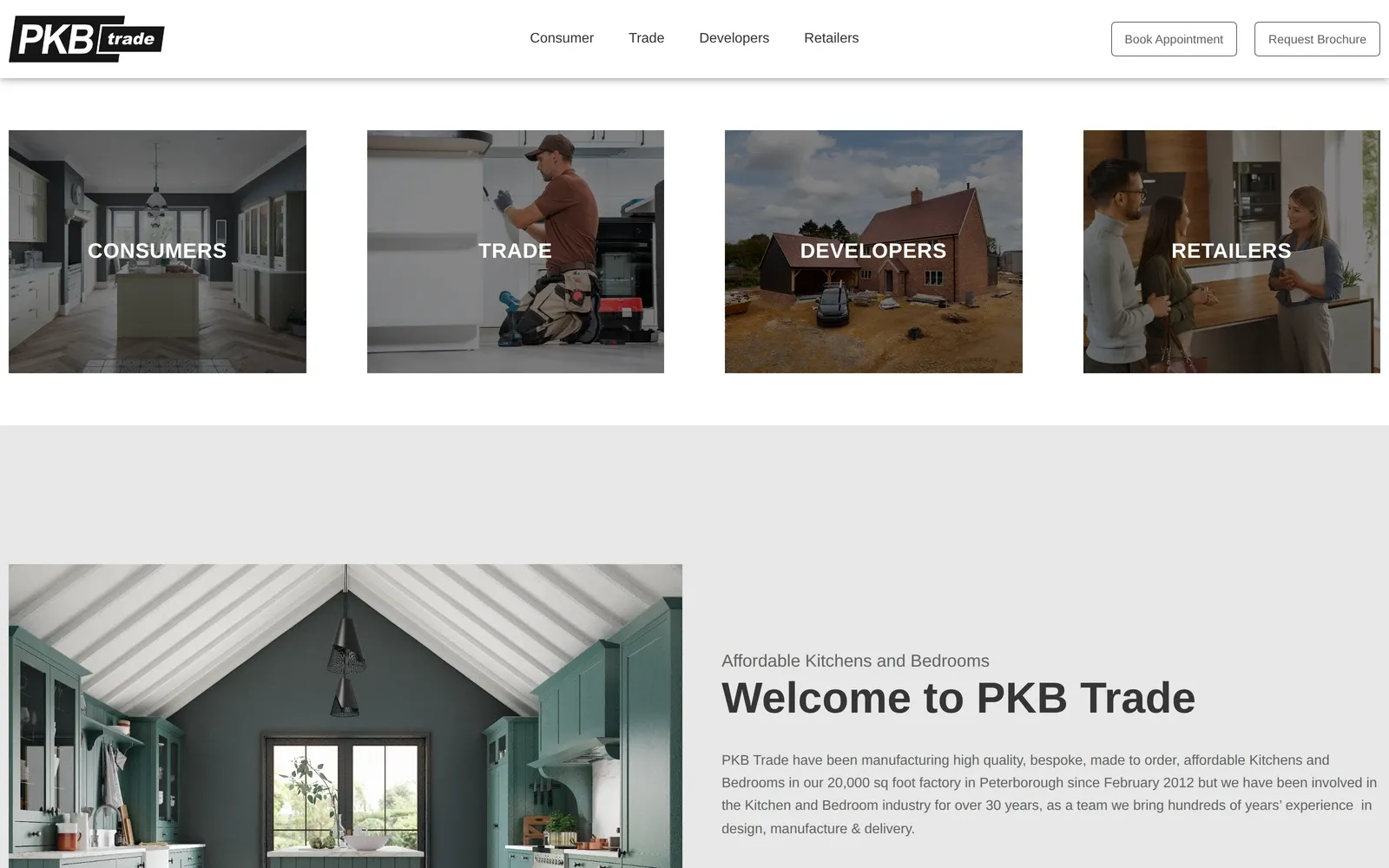 PKB Trade website